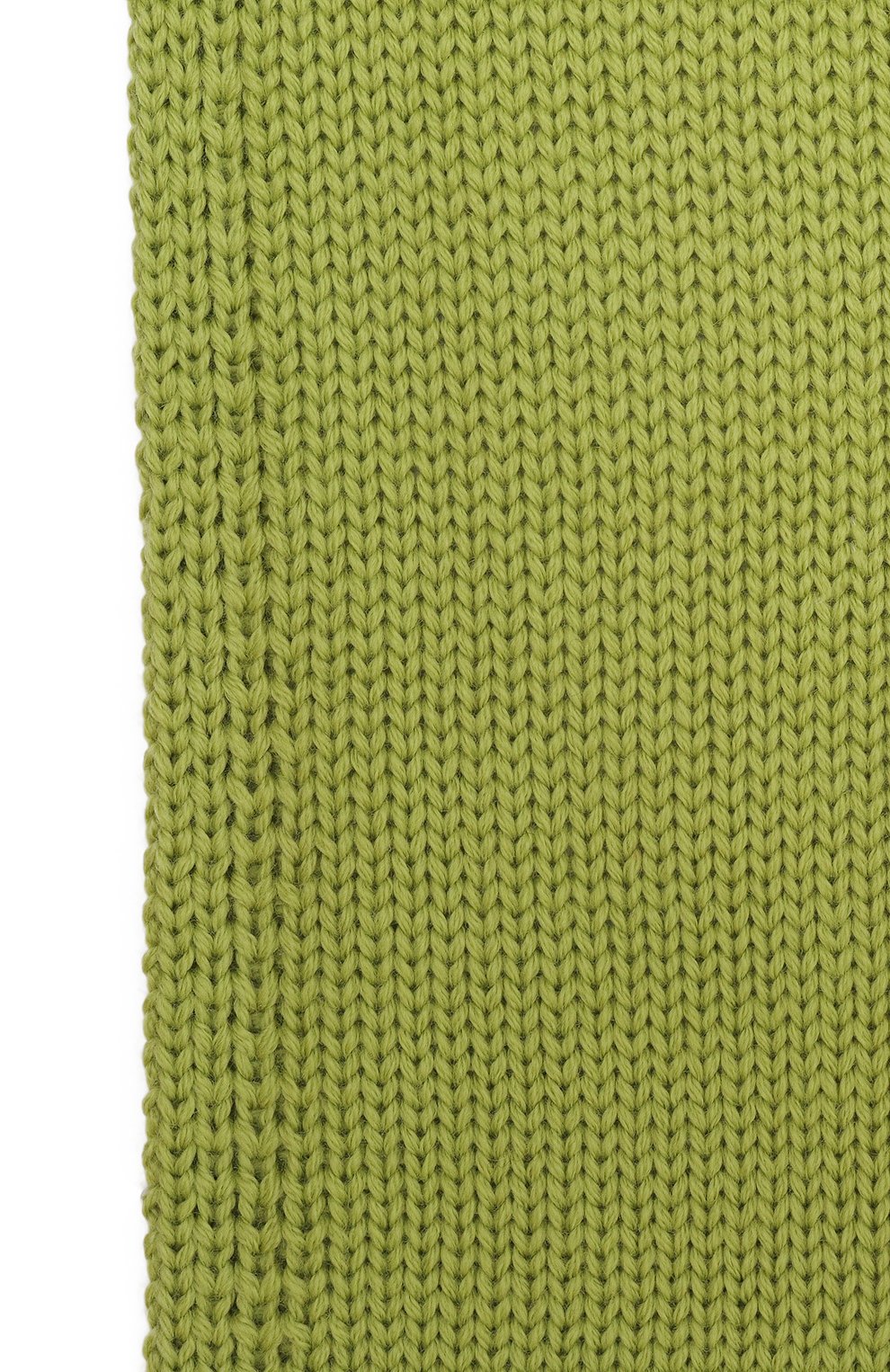 Детский шерстяной шарф IL TRENINO зеленого цвета, арт. CL-4030/J | Фото 2 (Материал: Текстиль, Шерсть; Материал сплава: Проставлено; Нос: Не проставлено)