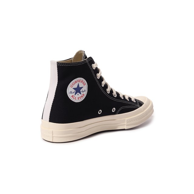 фото Текстильные кеды comme des garcons play x converse comme des garcons play