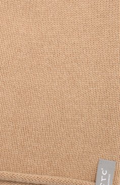 Женская кашемировая шапка FTC коричневого цвета, арт. 760-0940 | Фото 3 (Материал: Текстиль, Кашемир, Шерсть; Статус проверки: Проверено, Проверена категория)
