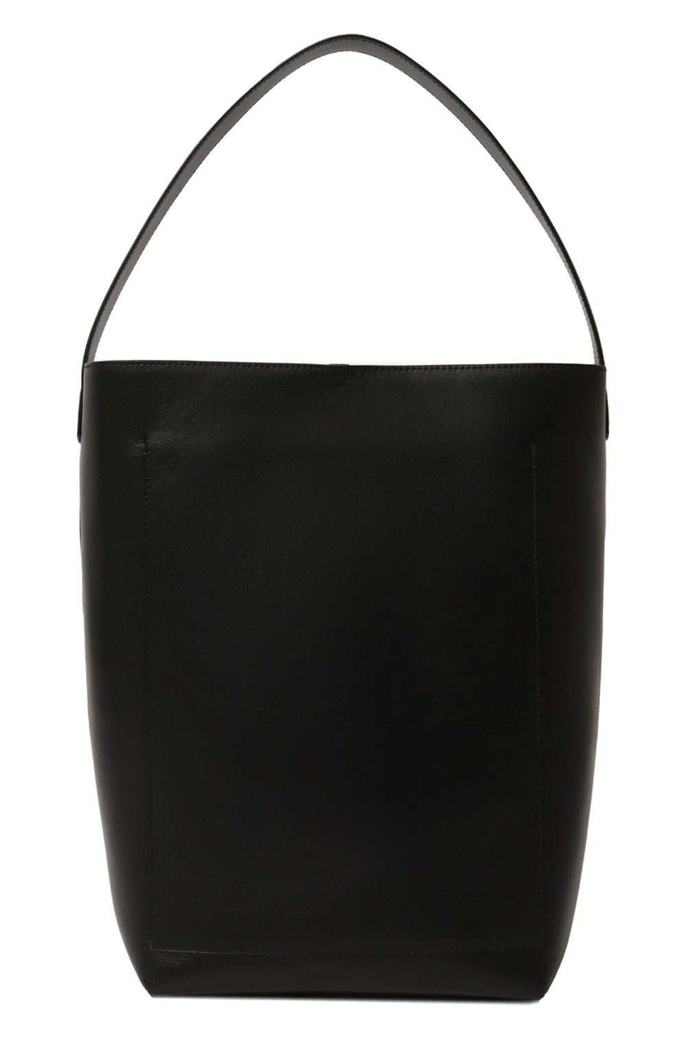Женский сумка mami FRENZLAUER черного цвета, арт. MAMI/BS1 | Фото 6 (Сумки-технические: Сумки-шопперы; Материал: Натуральная кожа; Материал сплава: Проставлено; Драгоценные камни: Проставлено; Размер: large)