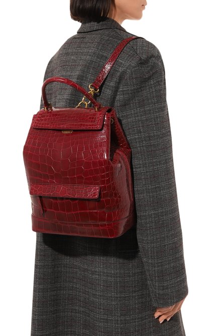 Женский рюкзак liza RUBEUS MILANO бордового цвета, арт. 002/16 002BACRED01 130217 | Фото 2