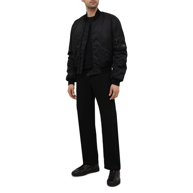 фото Кожаные кеды santoni