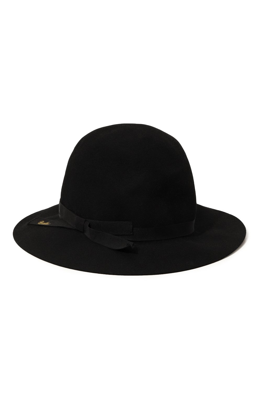Фетровая шляпа с лентой Borsalino 213040