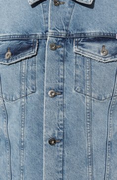 Мужская джинсовая куртка dart AG ADRIANO GOLDSCHMIED голубого цвета, арт. 4496REDMD | Фото 5 (Кросс-КТ: Куртка, Деним; Рукава: Длинные; Материал сплава: Проставлено; Материал внешний: Хлопок, Деним; Драгоценные камни: Проставлено; Длина (верхняя одежда): Короткие; Стили: Кэжуэл)