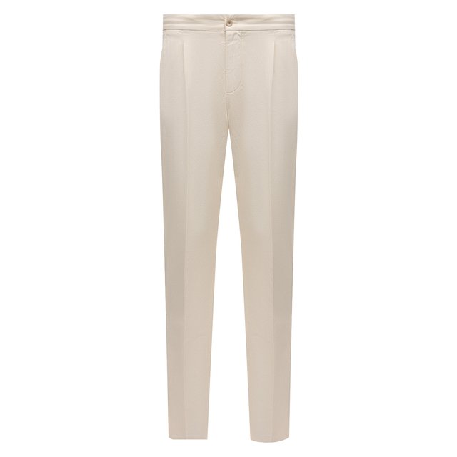 фото Брюки из хлопка и льна loro piana