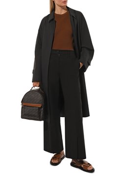 Женский рюкзак furla favola FURLA коричневого цвета, арт. WB00897/BX1720 | Фото 7 (Размер: medium; Материал: Текстиль, Экокожа; Стили: Кэжуэл)