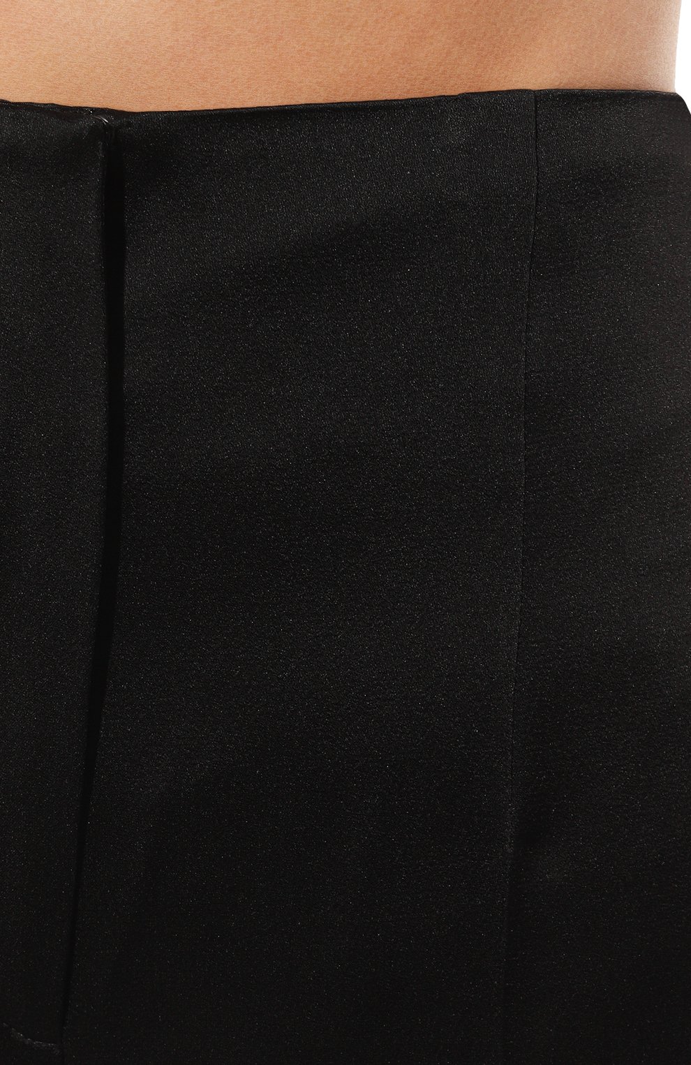 Женские брюки ALBERTA FERRETTI черного цвета, арт. 0311 6618 | Фото 5 (Длина (брюки, джинсы): Удлиненные; Женское Кросс-КТ: Брюки-одежда; Материал внешний: Синтетический материал; Силуэт Ж (брюки и джинсы): Прямые; Материал сплава: Проставлено; Стили: Классический; Драгоценные камни: Проставлено)