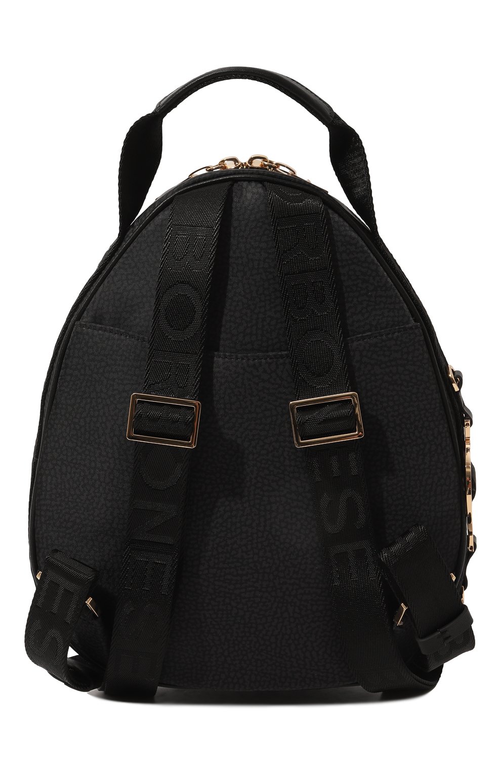 Женский рюкзак 011 BORBONESE черного цвета, арт. 924287 | Фото 6 (Материал: Текстиль; Стили: Кэжуэл)