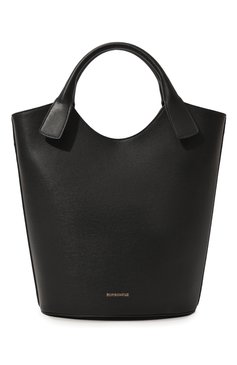Женский сумка-тоут quarter large BORBONESE черного цвета, арт. 933670 | Фото 6 (Сумки-технические: Сумки-шопперы; Материал: Натуральная кожа; Размер: large)