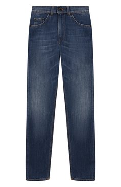 Детские джинсы DONDUP синего цвета, арт. BP220S/DS0107B/Z76 | Фото 1 (Материал внешний: Хлопок; Статус проверки: Проверена категория; Ростовка одежда: 12 лет | 152 см)