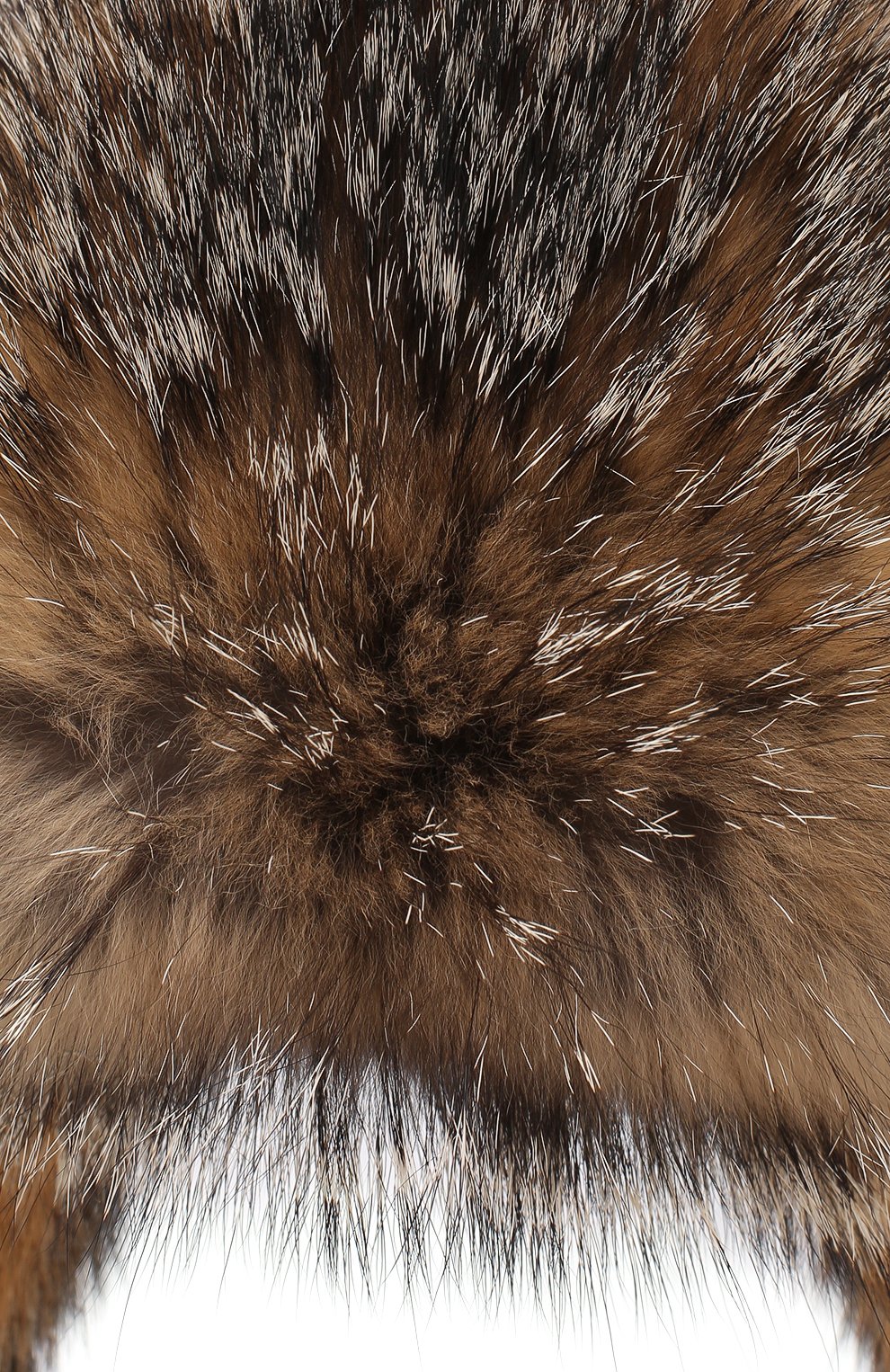 Мужская шапка-ушанка из меха лисы FURLAND бежевого цвета, арт. 0001109610099300202 | Фото 3 (Материал: Текстиль, Натуральный мех)