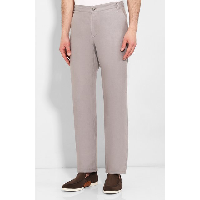 фото Льняные брюки zilli