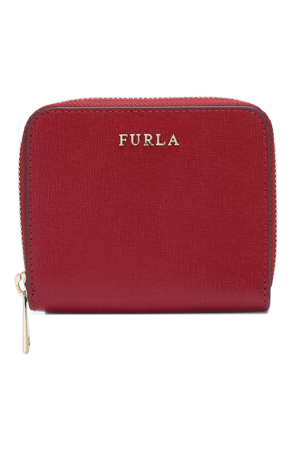 Женские кожаный кошелек babylon FURLA красного цвета, арт. PR84/B30 | Фото 1 (Материал: Натуральная кожа; Статус проверки: Проверено, Проверена категория)