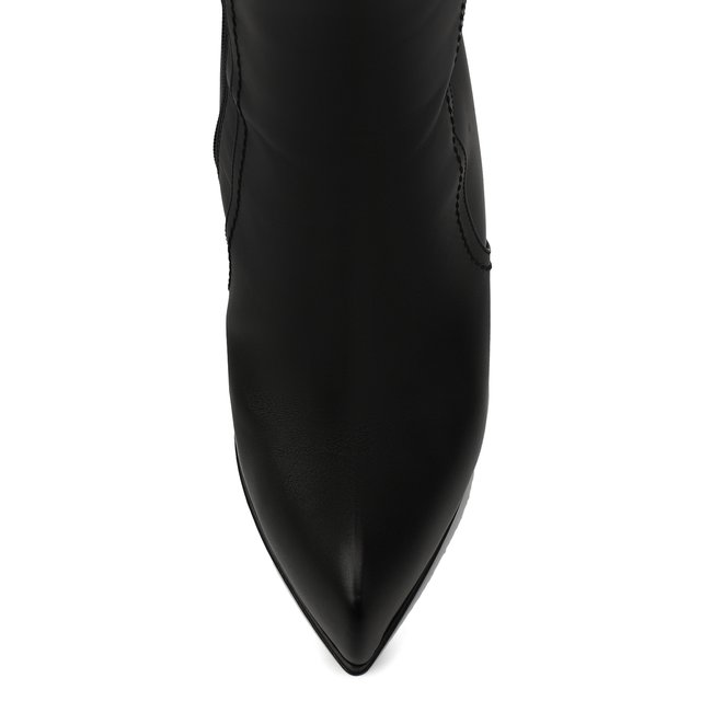 фото Кожаные сапоги alexander mcqueen