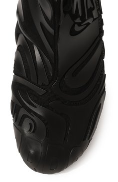 Мужские комбинированные сапоги RBRSL черного цвета, арт. 7C2802U_C60BGFB001 | Фото 6 (Материал внешний: Экокожа, Текстиль; Материал внутренний: Натуральная кожа, Текстиль; Материал утеплителя: Без утеплителя; Подошва: Плоская; Мужское Кросс-КТ: Сапоги-обувь)