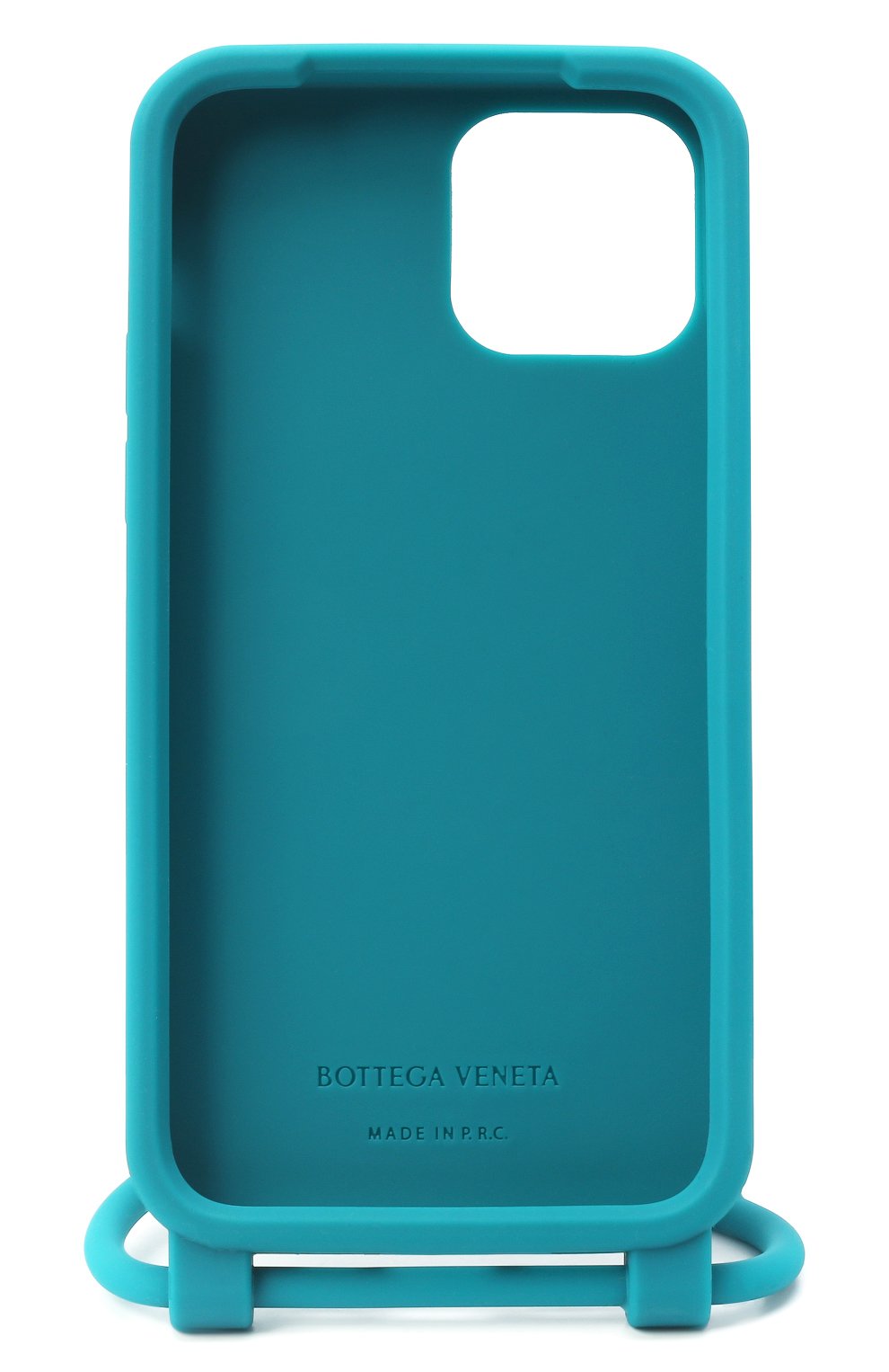 Чехол для iphone 12/12 pro BOTTEGA VENETA бирюзового цвета, арт. 680029/V0EY0 | Фото 2 (Региональные ограничения белый список (Axapta Mercury): Не проставлено; Нос: Не проставлено; Материал: Пластик)
