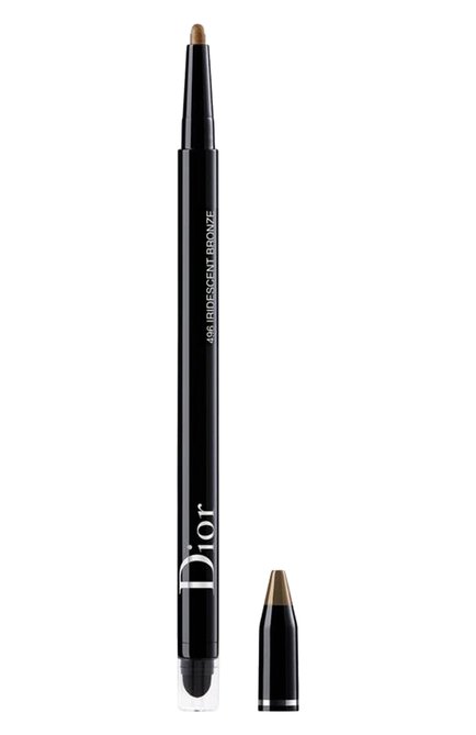 Водостойкая подводка для глаз diorshow 24h stylo, 496 радужная бронза DIOR бесцветного цвета, арт. C014300496 | Фото 1