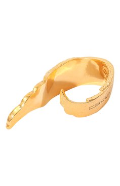 Женское кольцо-крыло drowning to embra CAVIAR JEWELLERY золотого цвета, арт. DTE010 | Фото 3 (Материал: Металл)