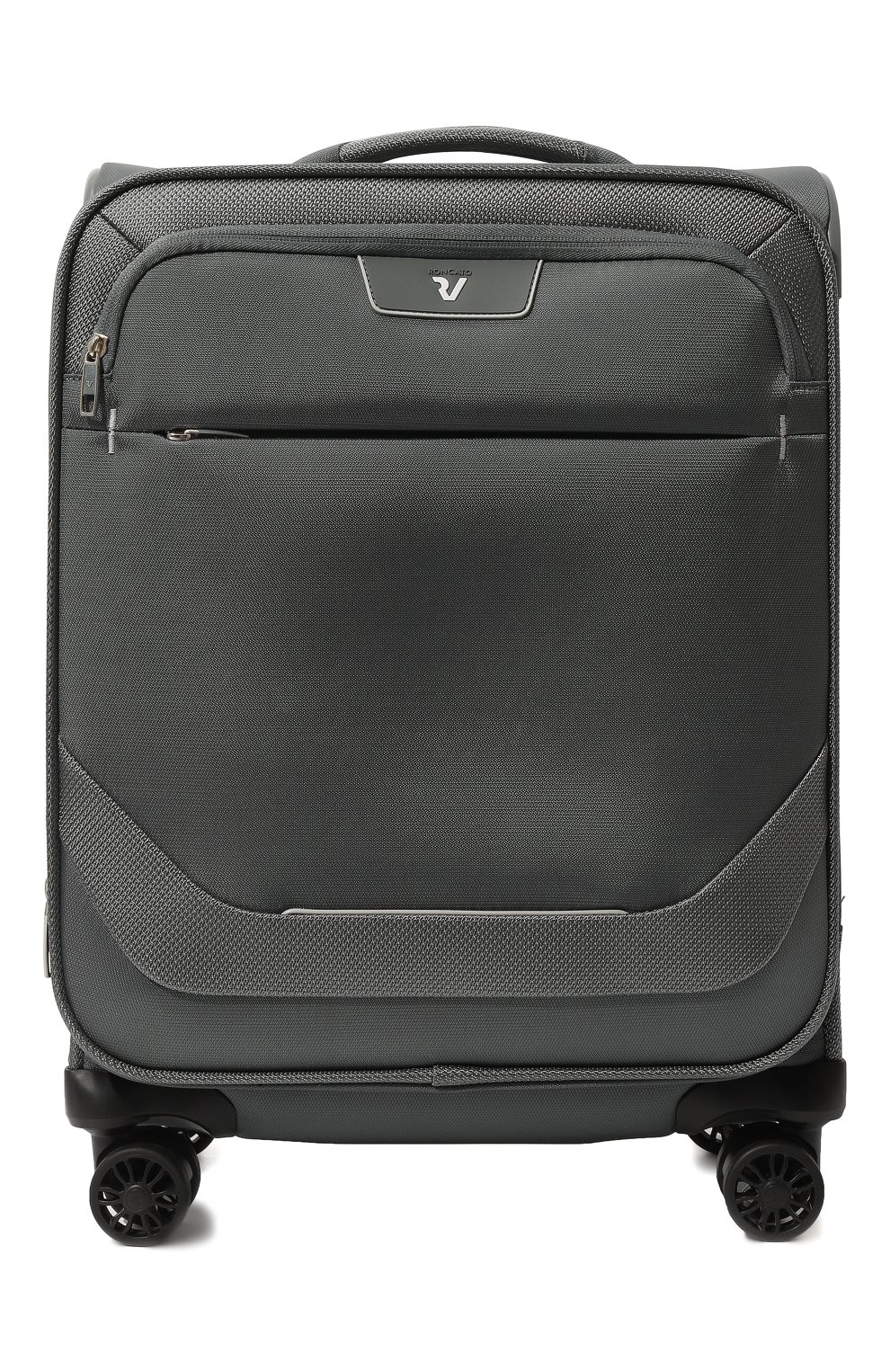 Мужской дорожный чемодан joy small RONCATO серого цвета, арт. 41621322 | Фото 1 (Материал: Текстиль; Размер: large; Ограничения доставки: oversized)