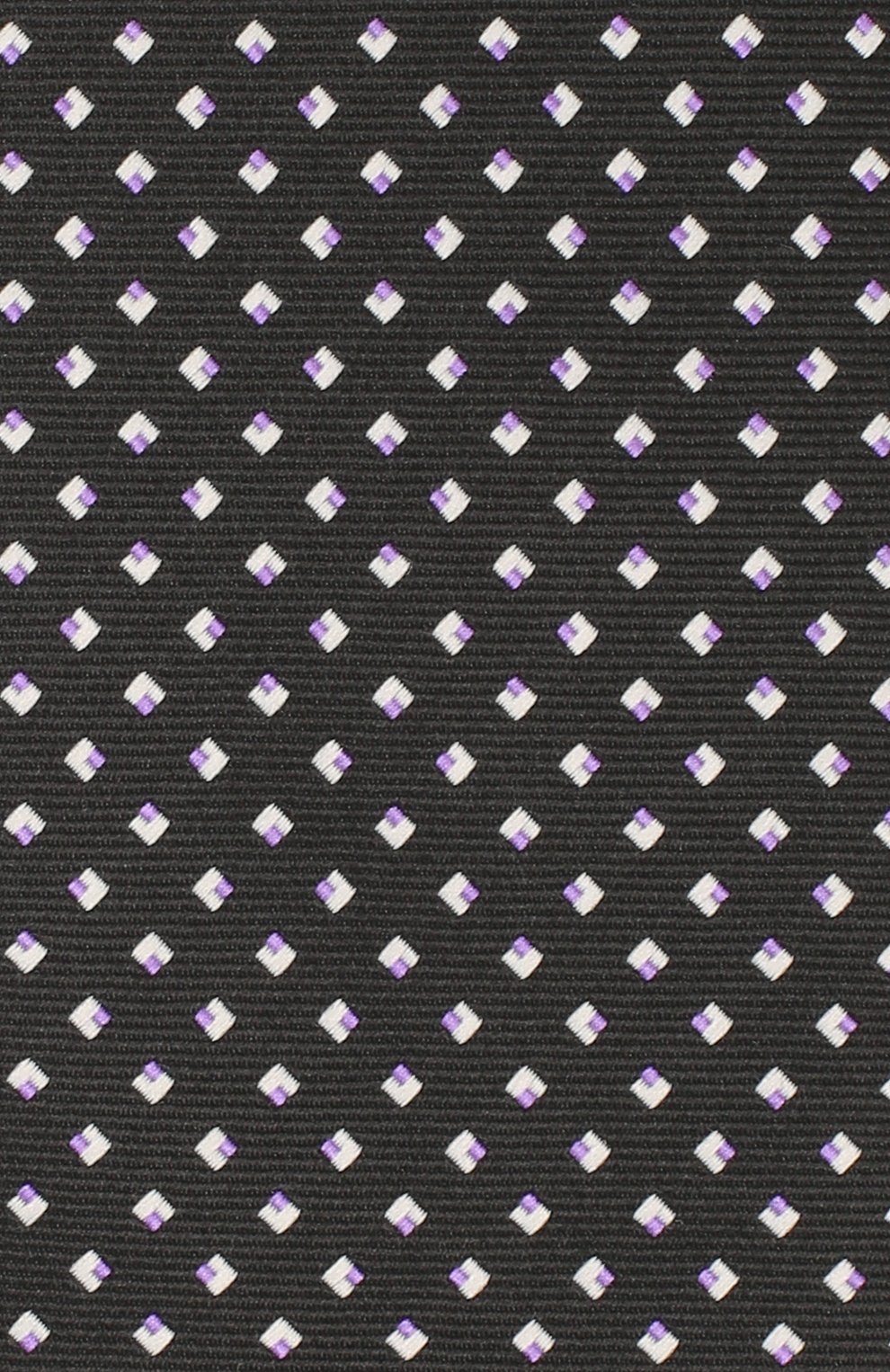 Мужской шелковый галстук BOSS черного цвета, арт. 50419715 | Фото 3 (Принт: С принтом; Материал: Текстиль, Шелк)