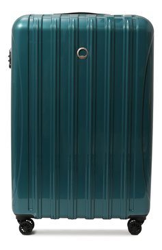 Женский дорожный чемодан st tropez DELSEY зеленого цвета, арт. 00007683022 | Фото 1 (Материал: Пластик; Материал сплава: Проставлено; Драгоценные камни: Проставлено; Размер: large)