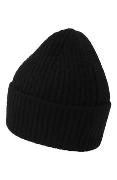 Женская хлопковая шапка ACNE STUDIOS черного цвета, арт. FN UX HATS000143900 | Фото 3 (Материал: Текстиль, Хлопок)