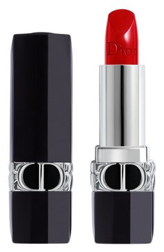 Помада для губ rouge dior satin, 999 DIOR  цвета, арт. C017200999 | Фото 1 (Финишное покрытие: Сатиновый)