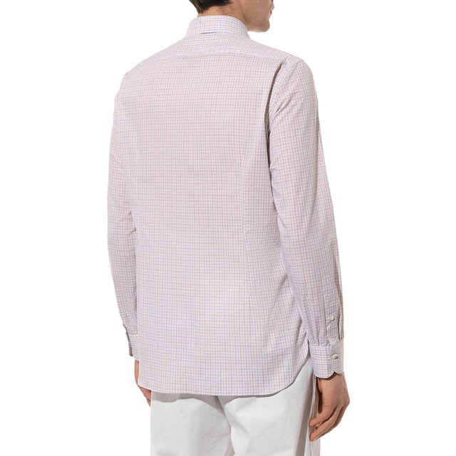 фото Хлопковая рубашка luigi borrelli