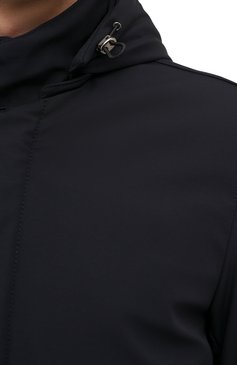 Мужская утепленная куртка SARTORIA LATORRE темно-синего цвета, арт. CTS005 SP9005 | Фото 5 (Кросс-КТ: Куртка; Рукава: Длинные; Длина (верхняя одежда): До середины бедра; Материал внешний: Синтетический материал; Мужское Кросс-КТ: утепле�нные куртки; Материал подклада: Синтетический материал; Стили: Кэжуэл)