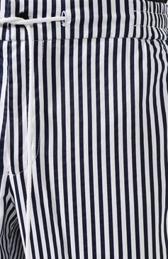 Мужские хлопковые брюки BERWICH синего цвета, арт. SPIAGGIA/PU0839X | Фото 5 (Длина (брюки, джинсы): Стандартные; Случай: Повседневный; Материал внешний: Хлопок; Стили: Кэжуэл)