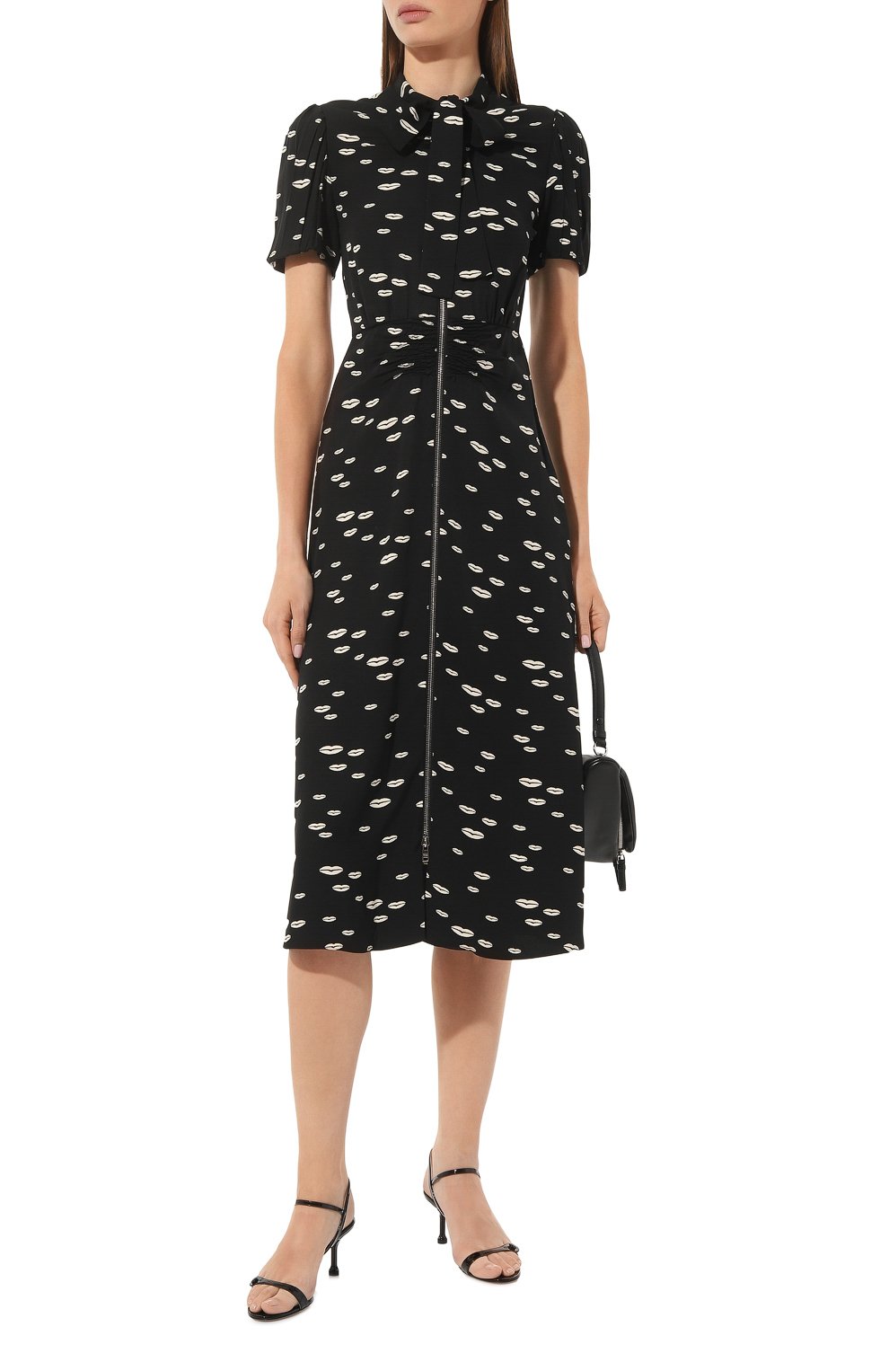 Платье из вискозы Prada  P3D16R-1YH1-F057Z-211 Фото 2