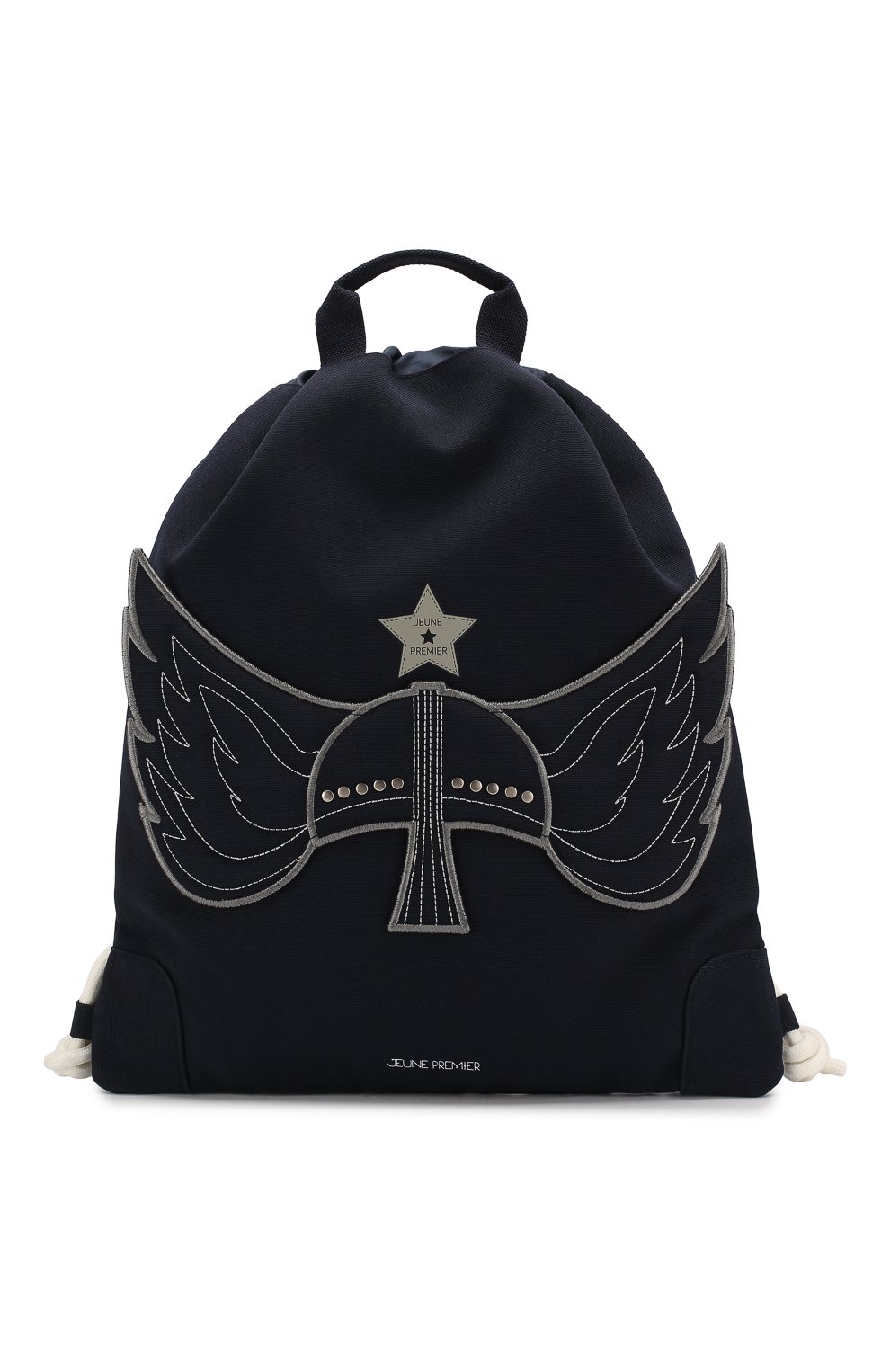 Детская рюкзак JEUNE PREMIER черного цвета, арт. CIN-19112 FW19/20 | Фото 1 (Статус проверки: Проверено, Проверена категория; Материал: Текстиль)