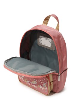 Детская рюкзак small CARAMEL ET CIE розового цвета, арт. SBP08 | Фото 3 (Материал: Текстиль)