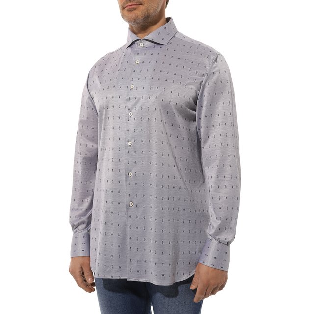 фото Хлопковая рубашка canali