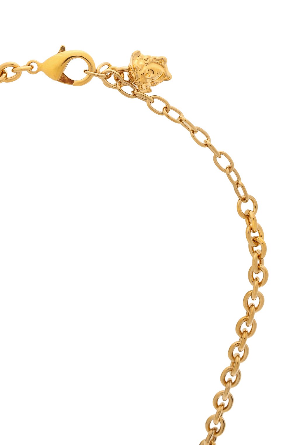 Женская кулон на цепочке la medusa VERSACE золотого цвета, арт. DG1I125/DJMX | Фото 3 (Материал: Металл)