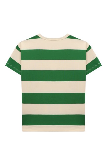 Мужского хлопковая футболка TINYCOTTONS зеленого цвета, арт. SS23-029 | Фото 2