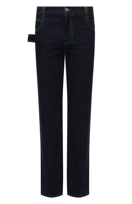 Мужские джинсы BOTTEGA VENETA темно-синего цвета по цене 76750 руб., арт. 688963/V1N10 | Фото 1