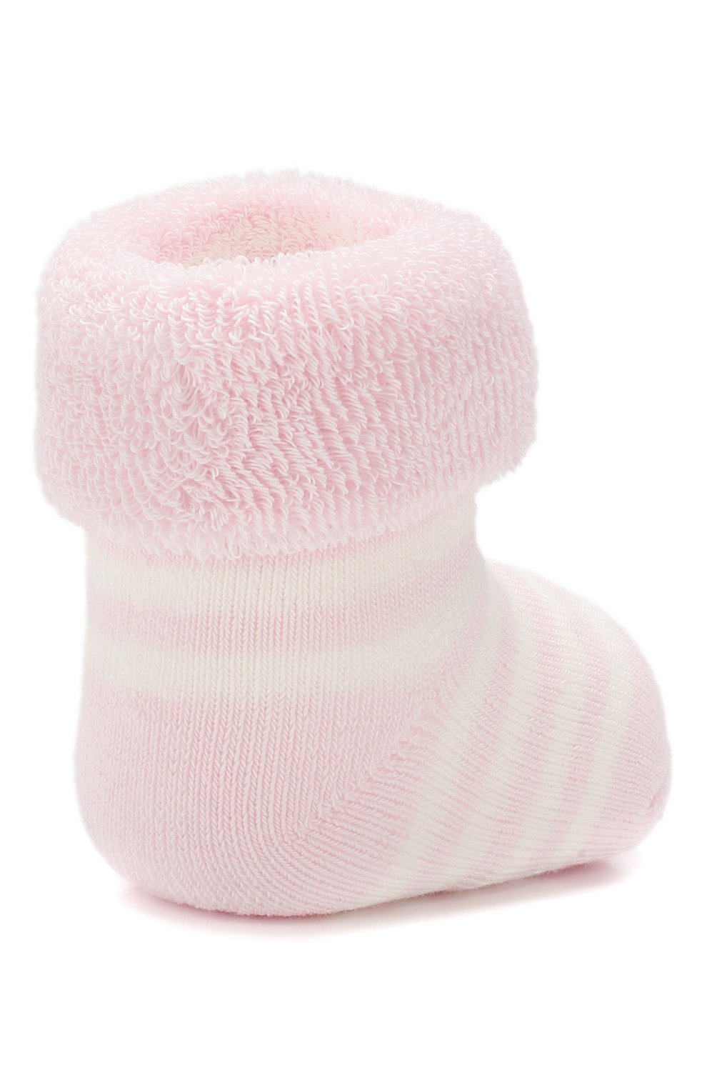 Детские хлопковые носки FALKE светло-розового цвета, арт. 10040 | Фото 3 (Материал: Текстиль, Хлопок)