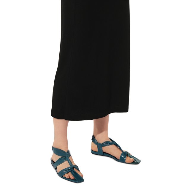 фото Кожаные сандалии jil sander