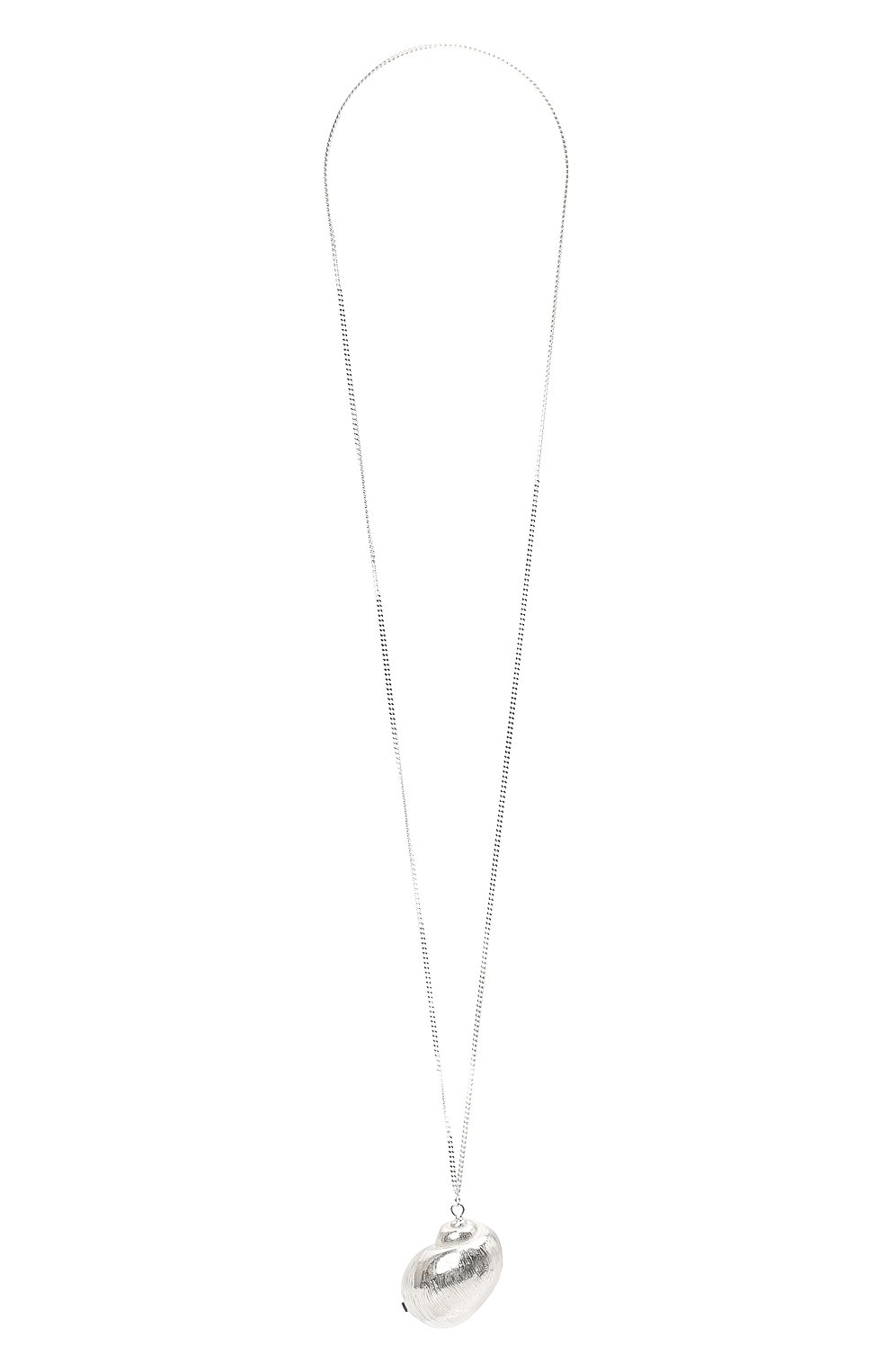 Женская кулон на цепочке JIL SANDER серебряного цвета, арт. JSWS831170/WSS80045 | Фото 1 (Материал: Металл)