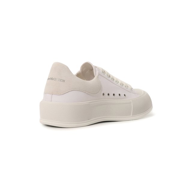 фото Текстильные кеды deck plimsoll alexander mcqueen