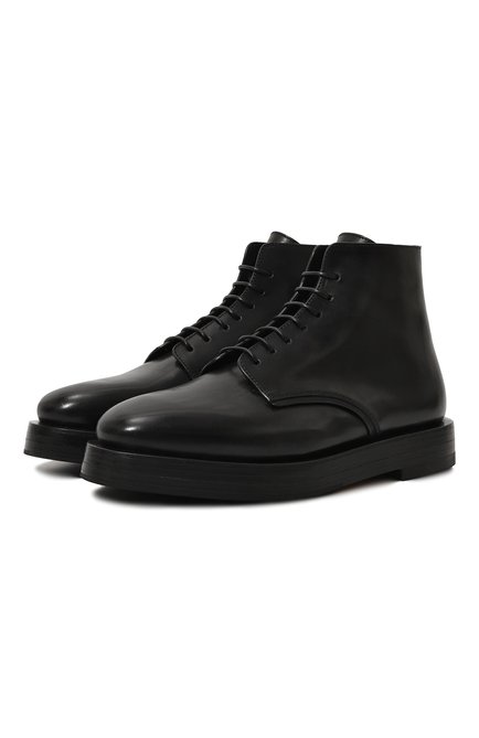 Мужские кожаные ботинки PREMIATA черного цвета по цене 95000 руб., арт. 32134/LUX | Фото 1