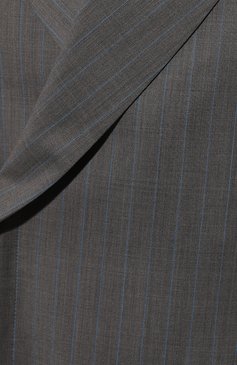 Мужской шерстяной пиджак A BETTER MISTAKE серого цвета, арт. 06D14JB073M/WV092YD | Фото 5 (Материал внешний: Шерсть; Рукава: Длинные; Случай: Повседневный; Длина (для топов): Стандартные; Пиджаки М: Свободный; 1-2-бортные: Однобортные; Материал подклада: Вискоза; Стили: Минимализм)