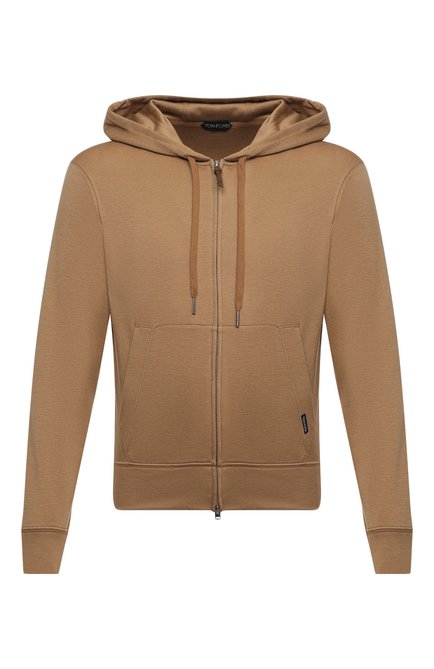 Мужской кашемировый кардиган TOM FORD бежевого цвета по цене 234000 руб., арт. BV251/TFJ948 | Фото 1