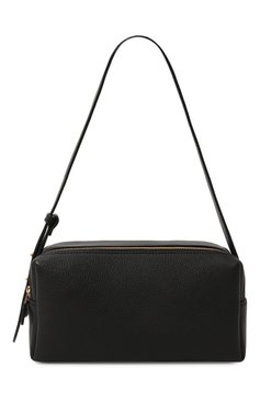 Женская сумка trousse ELLEME черного цвета, арт. TR0USSE SH0ULDER/PEBBLED LEATHER | Фото 1 (Сумки-технические: Сумки top-handle; Размер: medium; Материал: Натуральная кожа)