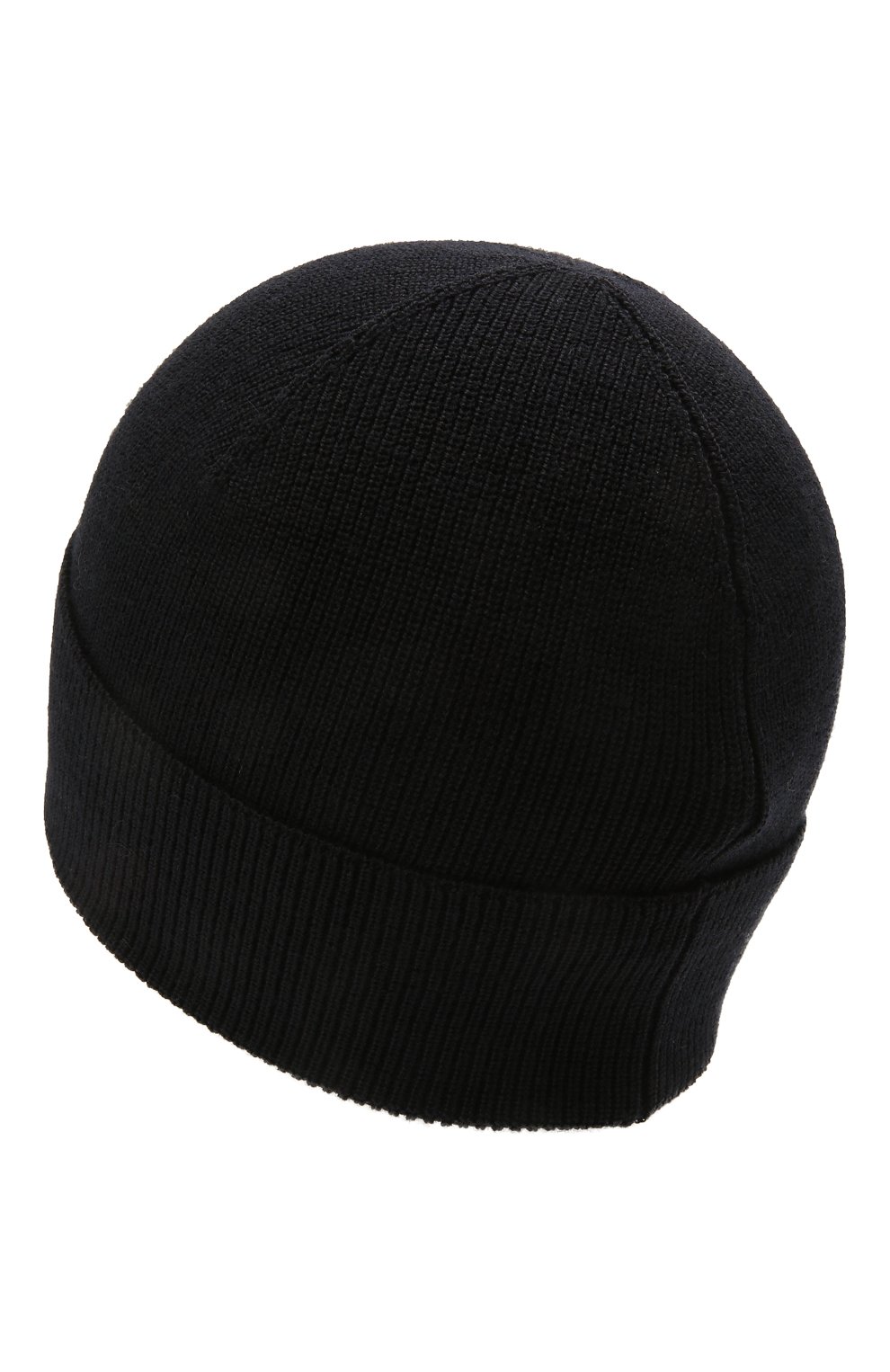 Детского шерстяная шапка MONCLER темно-синего цвета, арт. G2-954-9Z731-00-A9632 | Фото 2 (Материал: Текстиль, Шерсть, Синтетический материал)