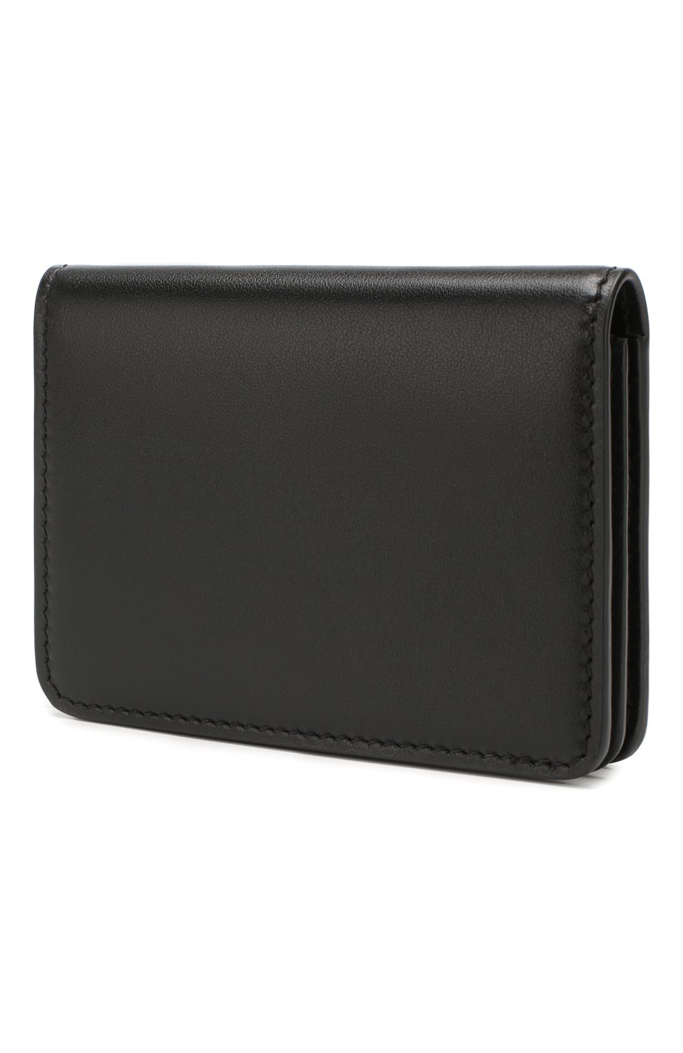 Мужской кожаный футляр для кредитных карт ALEXANDER MCQUEEN черного цвета, арт. 602146/1NT0B | Фото 2 (Материал: Натуральная кожа; Статус проверки: Проверена категория)