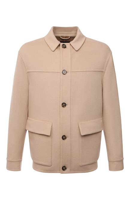 Мужская шерстяная куртка LORO PIANA бежевого цвета по цене 443000 руб., арт. FAL6999 | Фото 1