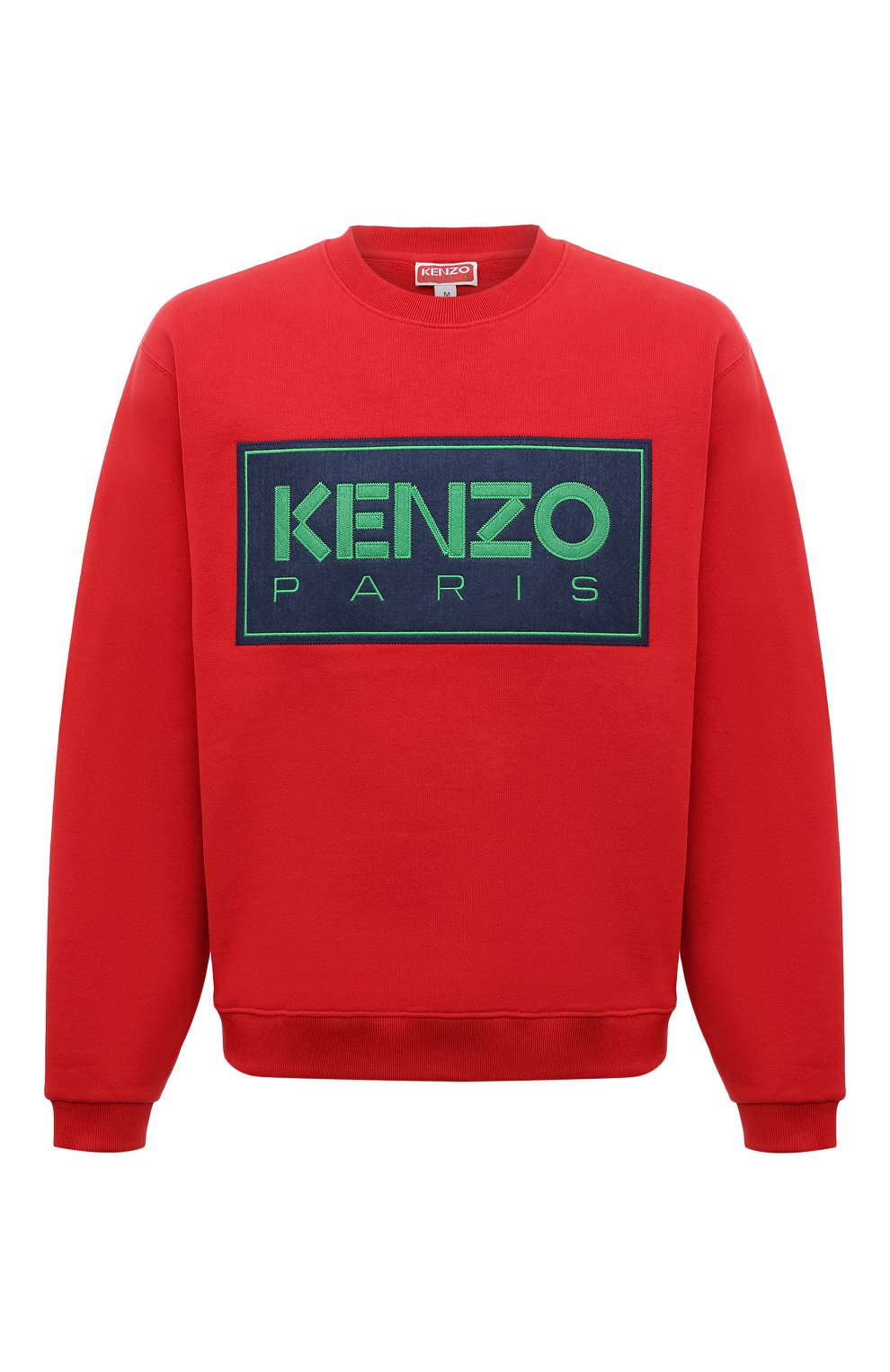 Хлопковый свитшот Kenzo FC65SW4164ME/21, цвет красный, размер 46 FC65SW4164ME/21 - фото 1
