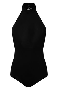 Женское боди из вискозы SAINT LAURENT черного цвета, арт. 660795/Y75AU | Фото 1 (Кросс-КТ: без рукавов; Стили: Гламурный; Региональные ограничения белый список (Axapta Mercury): RU; Материал внешний: Вискоза; Женское Кросс-КТ: Боди-одежда)